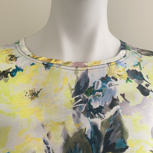 Apanage Floral Viscose-blend T-Shirt 4 - Picture 4 of 16